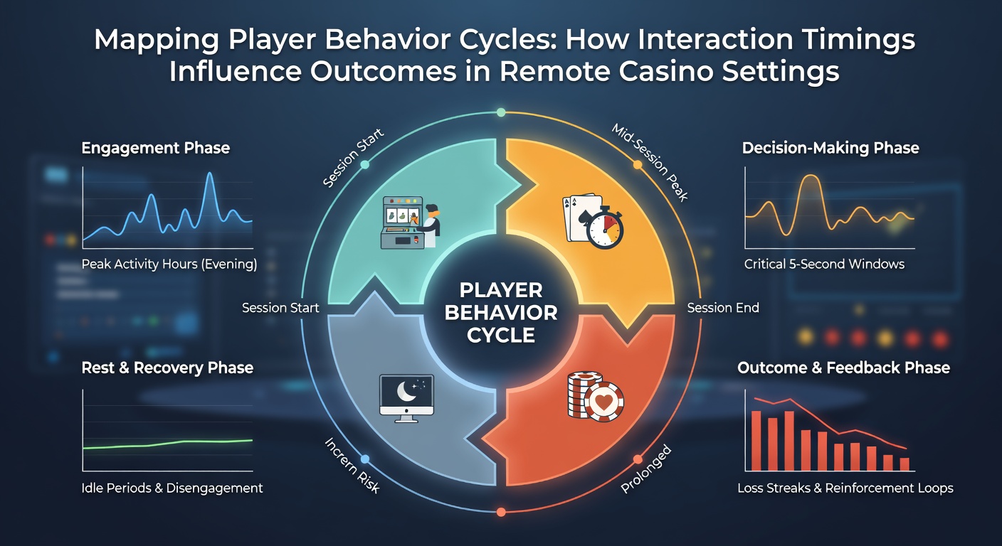 Analytics dashboard displaying player interaction timing distributions and cycle mappings