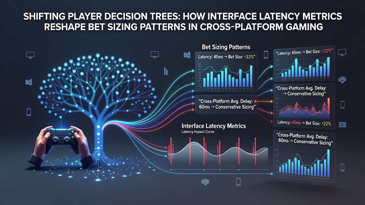 Detailed view of player bet sizing adjustments across mobile, tablet, and desktop interfaces during varying latency conditions